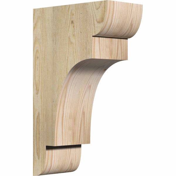 Ekena Millwork New Brighton Rough Sawn Corbel, Douglas Fir, 6"W x 12"D x 20"H COR06X12X20NEB00RDF - main